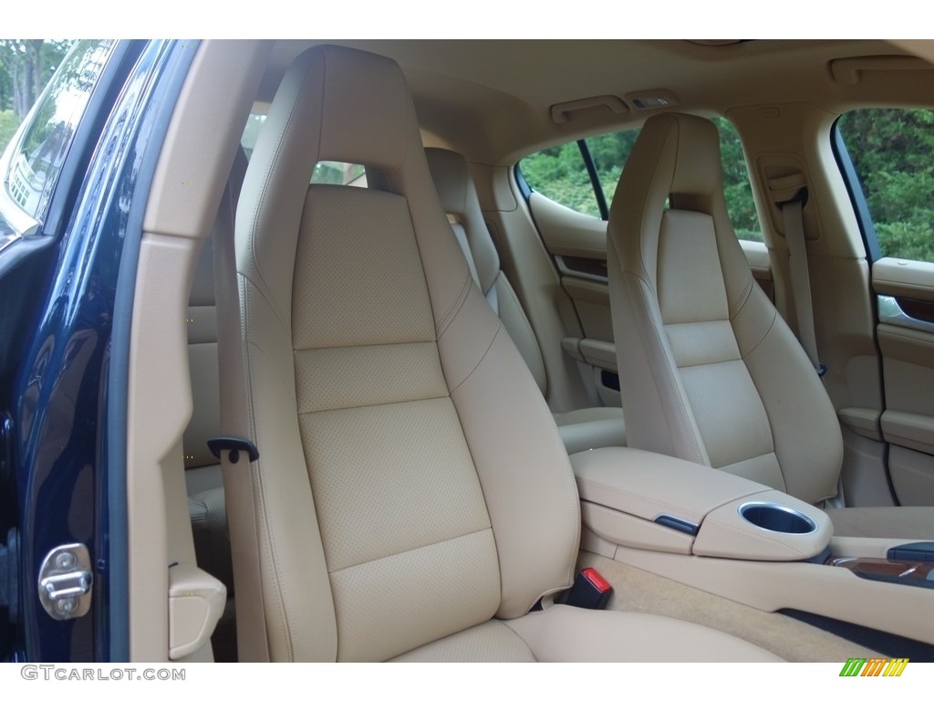 2014 Panamera S - Dark Blue Metallic / Luxor Beige photo #18