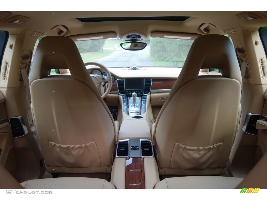 2014 Panamera S - Dark Blue Metallic / Luxor Beige photo #19