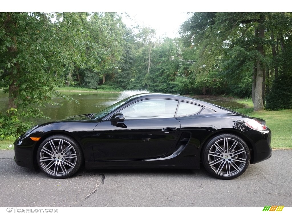 Black 2016 Porsche Cayman Black Edition Exterior Photo #115226309