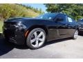 2016 Pitch Black Dodge Charger R/T  photo #1