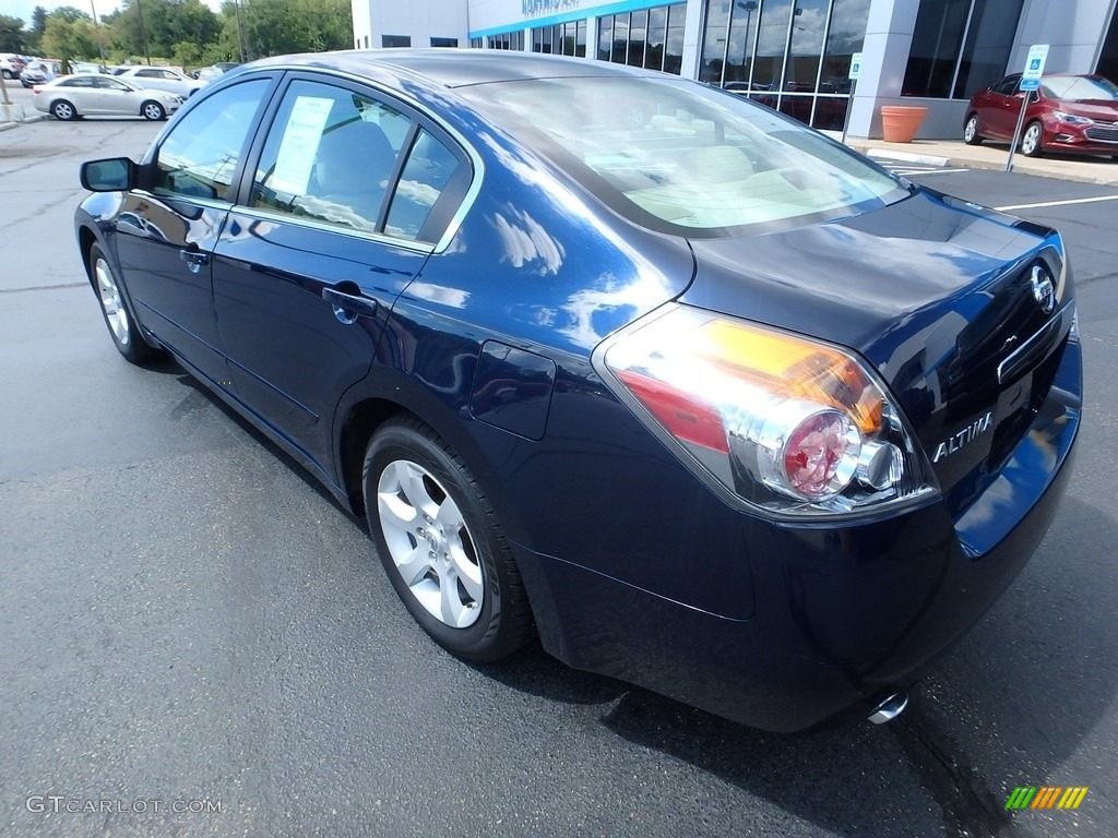 2007 Altima 2.5 S - Majestic Blue Metallic / Blond photo #4
