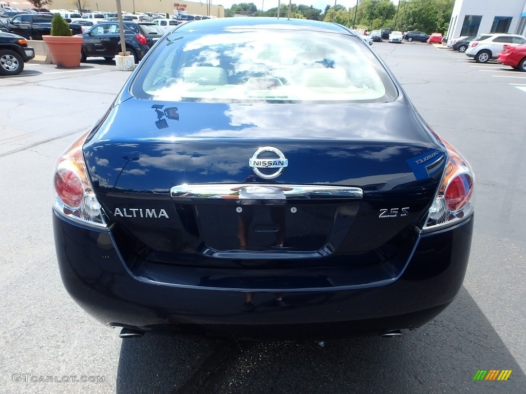 2007 Altima 2.5 S - Majestic Blue Metallic / Blond photo #6