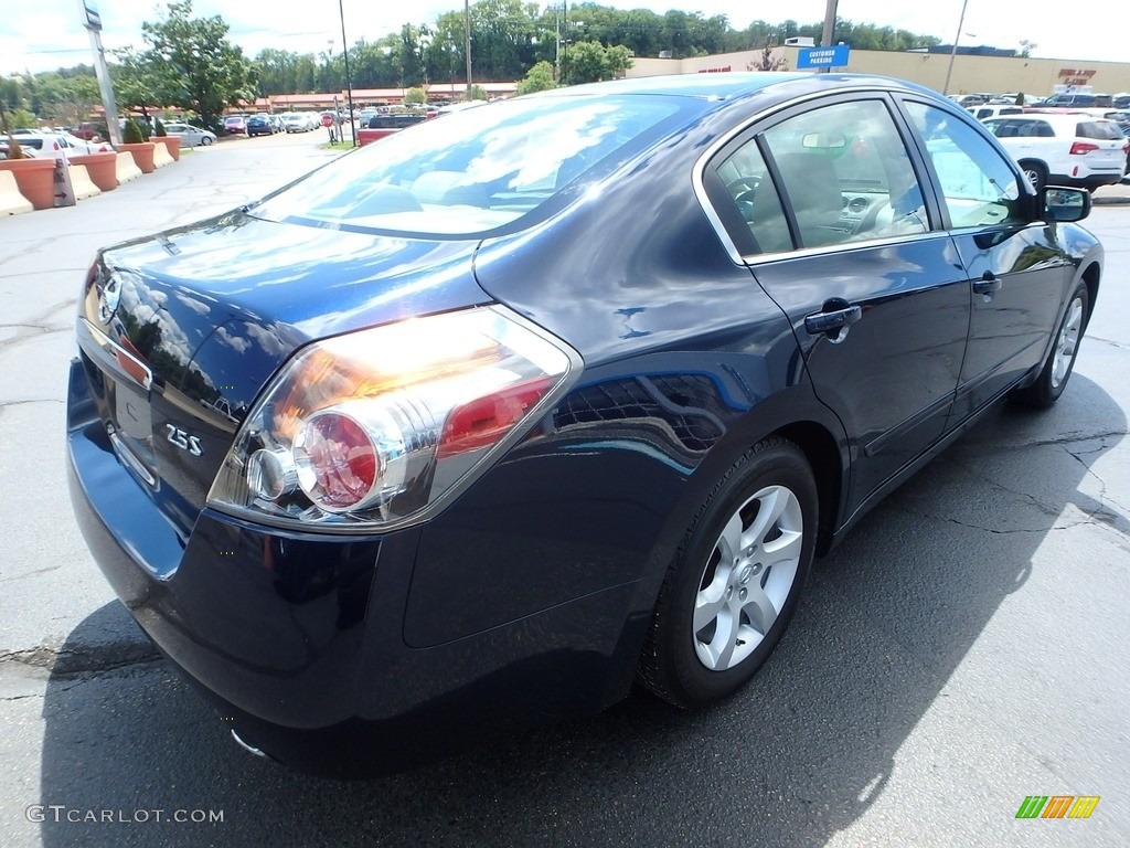 2007 Altima 2.5 S - Majestic Blue Metallic / Blond photo #7