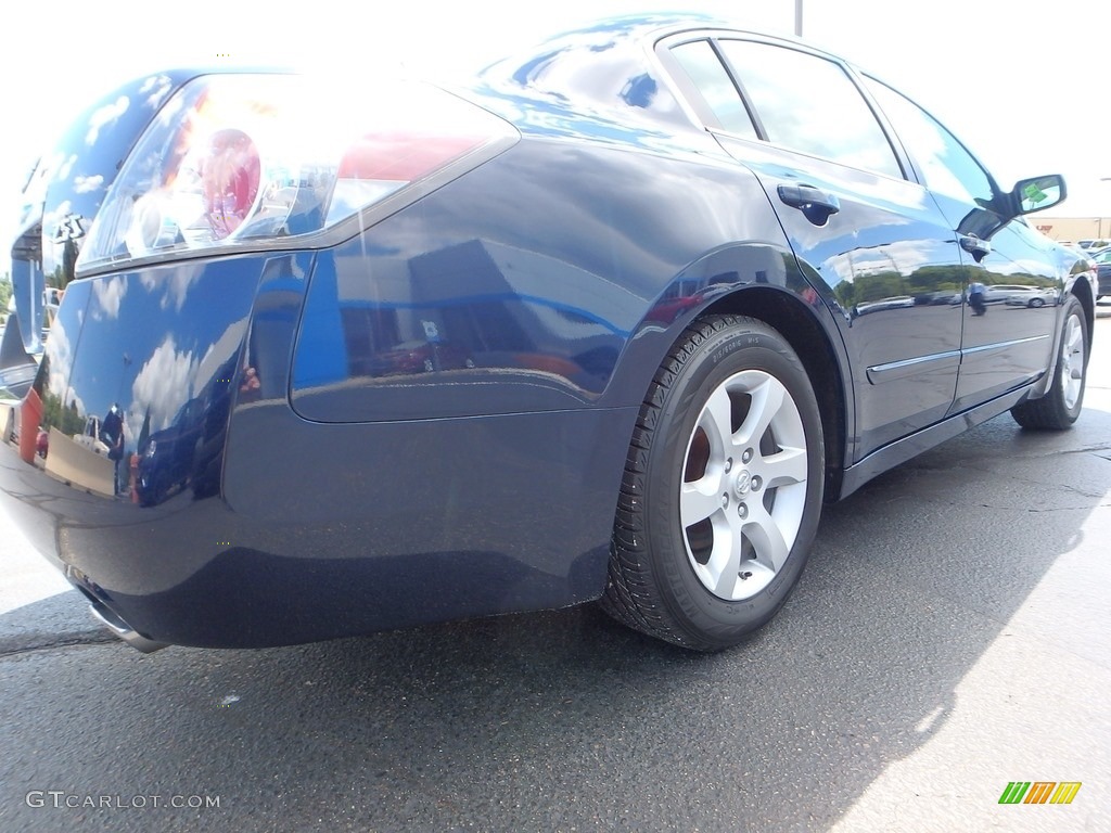 2007 Altima 2.5 S - Majestic Blue Metallic / Blond photo #8
