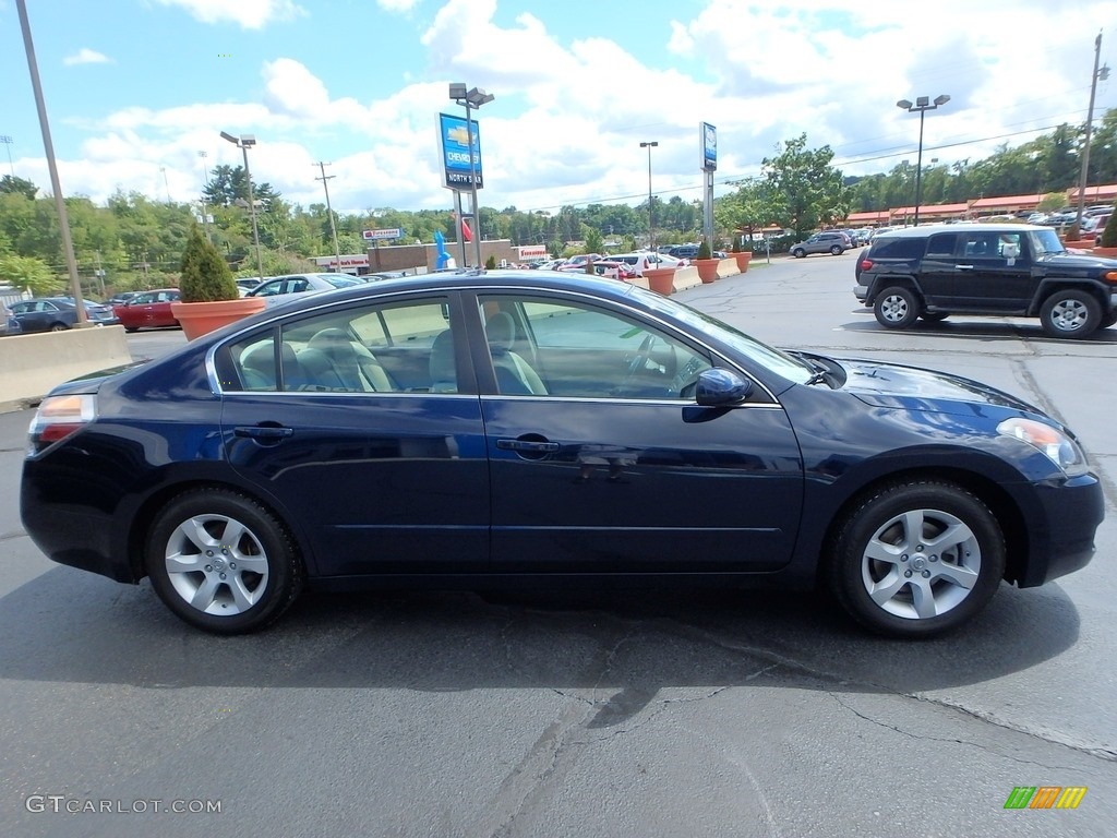 2007 Altima 2.5 S - Majestic Blue Metallic / Blond photo #9