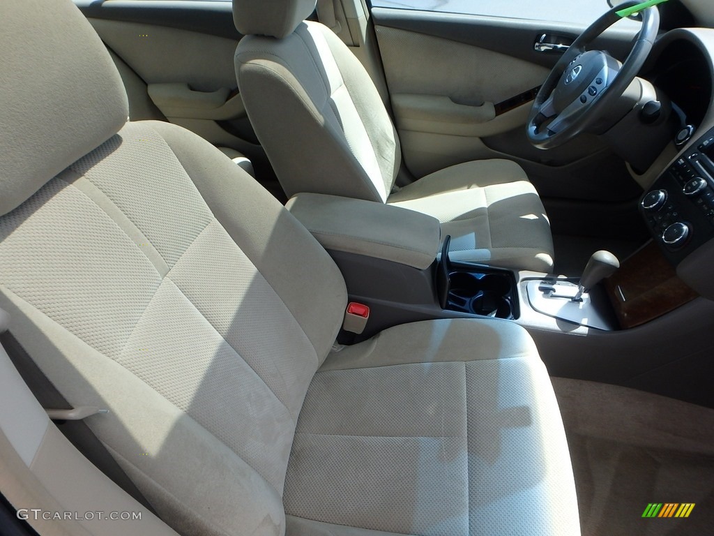 2007 Altima 2.5 S - Majestic Blue Metallic / Blond photo #14