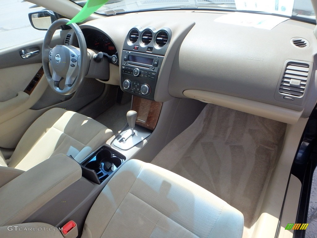 2007 Altima 2.5 S - Majestic Blue Metallic / Blond photo #15
