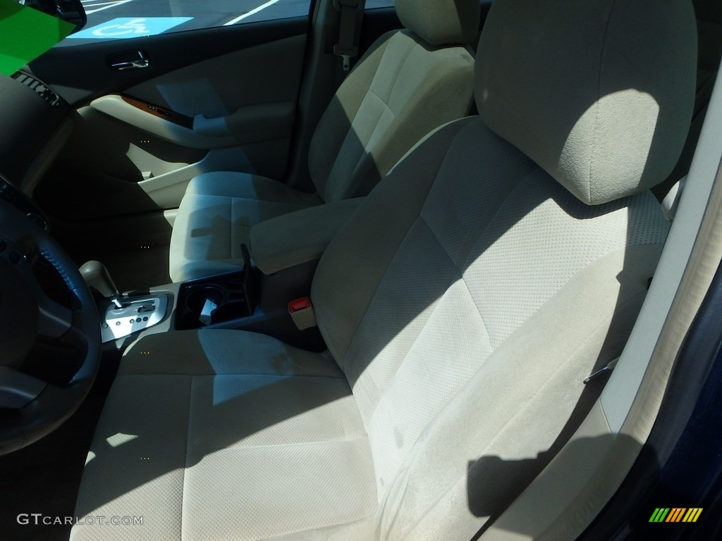 2007 Altima 2.5 S - Majestic Blue Metallic / Blond photo #19