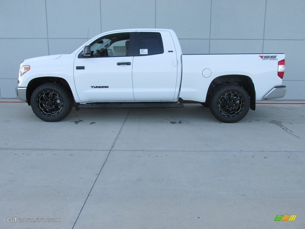 2016 Tundra TSS Double Cab - Super White / Graphite photo #6