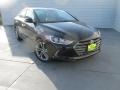 2017 Black Hyundai Elantra Limited  photo #1