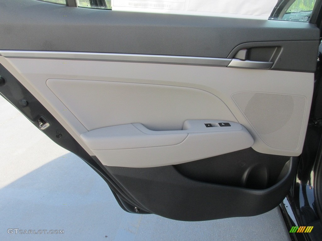 2017 Elantra Limited - Black / Gray photo #18