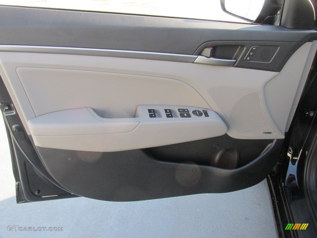 2017 Elantra Limited - Black / Gray photo #20
