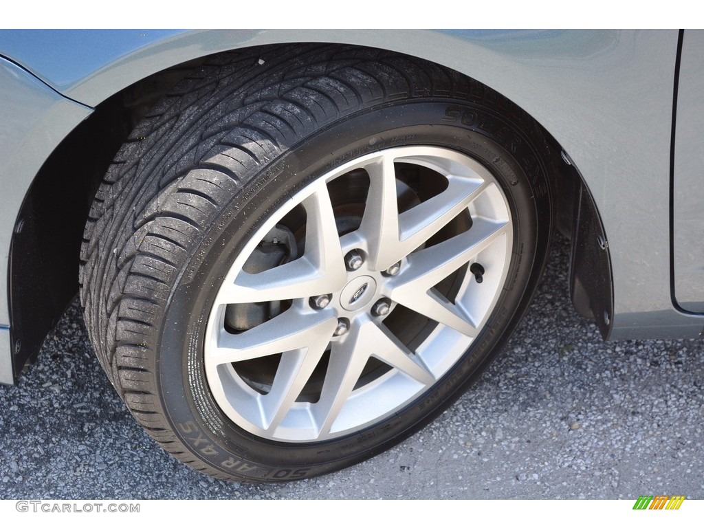 2012 Fusion SEL V6 - Steel Blue Metallic / Camel photo #15