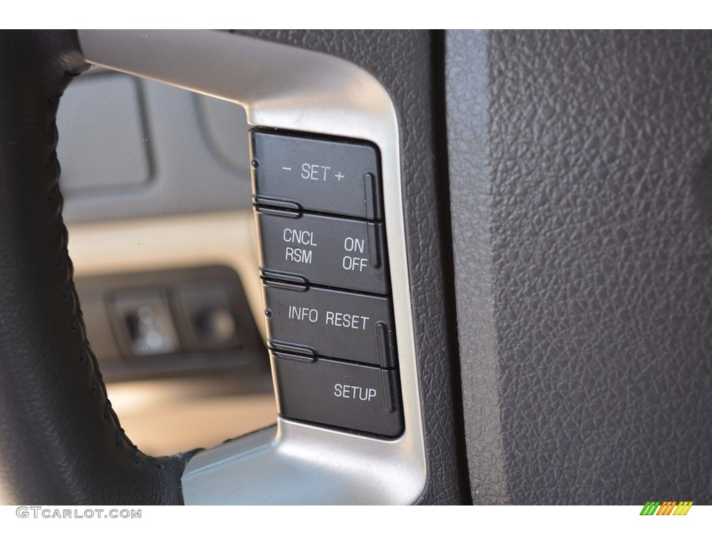 2012 Fusion SEL V6 - Steel Blue Metallic / Camel photo #43