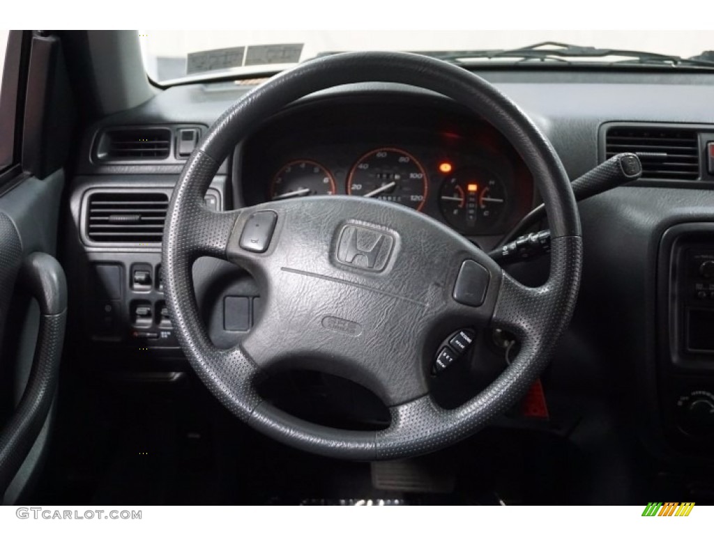 2001 CR-V LX - Satin Silver Metallic / Dark Gray photo #27