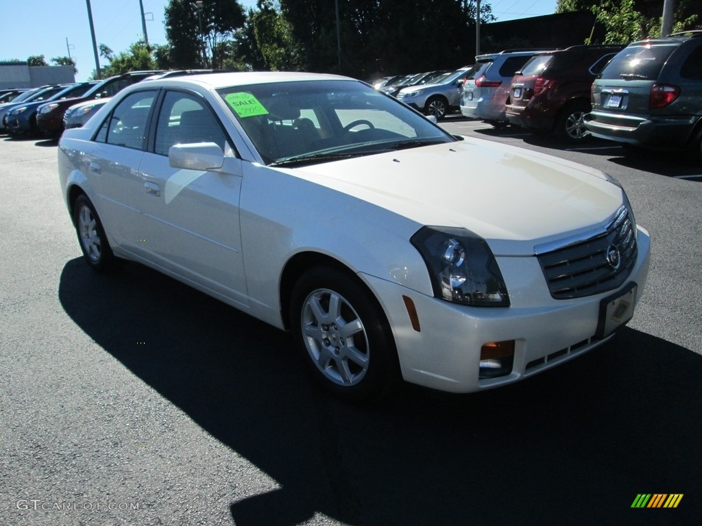 2005 CTS Sedan - White Diamond / Light Neutral photo #4