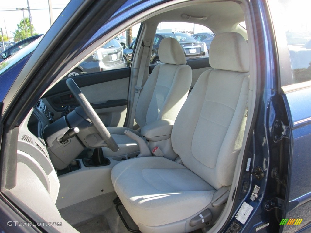 2005 Spectra EX Sedan - Imperial Blue / Gray photo #15