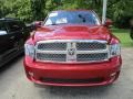 2009 Inferno Red Crystal Pearl Dodge Ram 1500 ST Crew Cab 4x4  photo #2