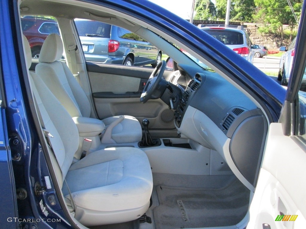 2005 Spectra EX Sedan - Imperial Blue / Gray photo #17