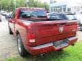 2009 Inferno Red Crystal Pearl Dodge Ram 1500 ST Crew Cab 4x4  photo #5