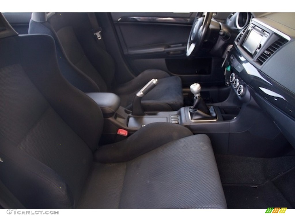 2014 Lancer Evolution GSR - Wicked White / Black photo #16