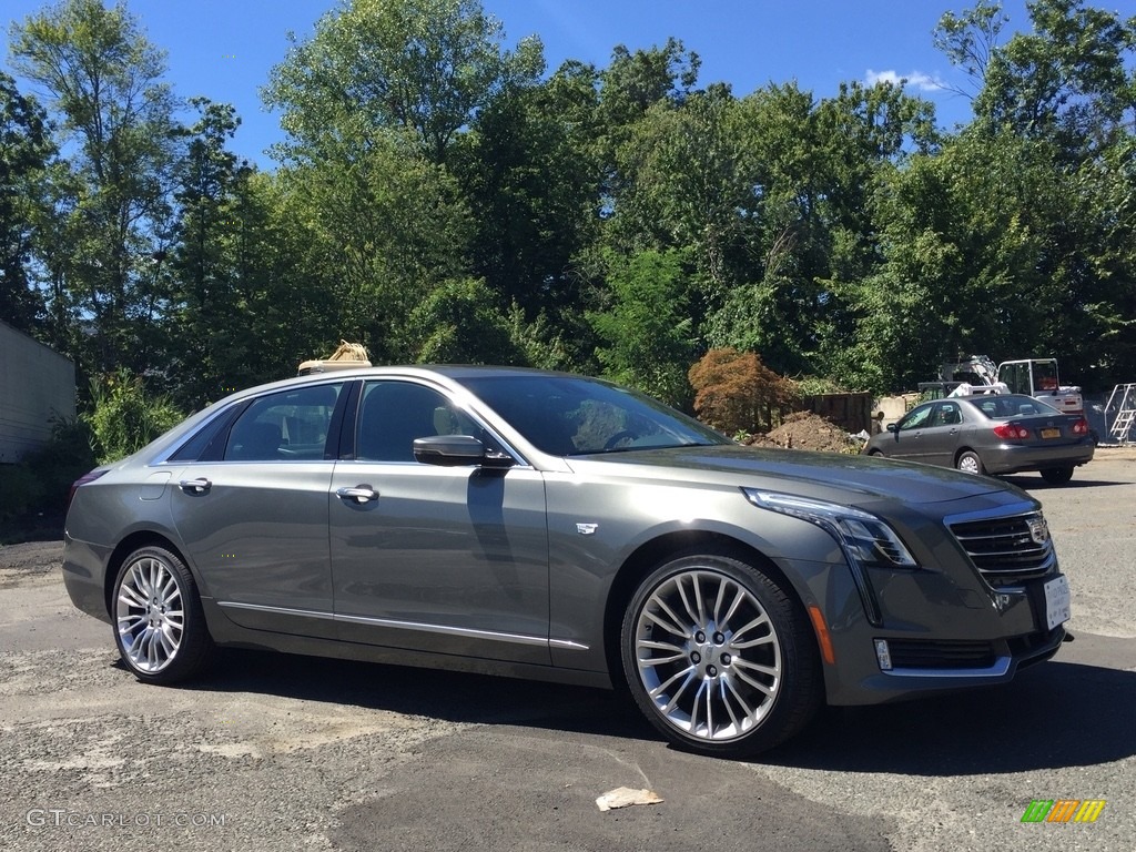 Moonstone Metallic 2017 Cadillac CT6 3.0 Turbo Premium Luxury AWD Sedan Exterior Photo #115235979