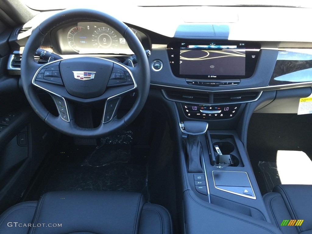 2017 Cadillac CT6 3.0 Turbo Premium Luxury AWD Sedan Jet Black Dashboard Photo #115236121