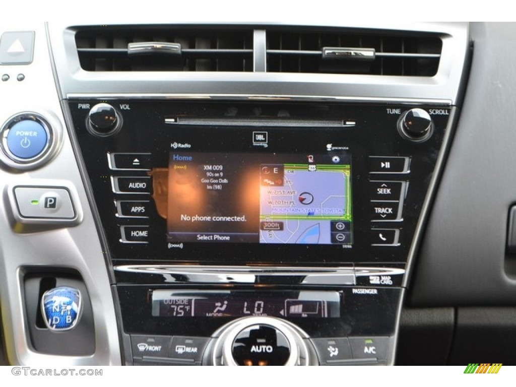 2017 Toyota Prius v Five Navigation Photo #115236658