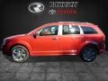 2010 Inferno Red Crystal Pearl Coat Dodge Journey R/T AWD  photo #4