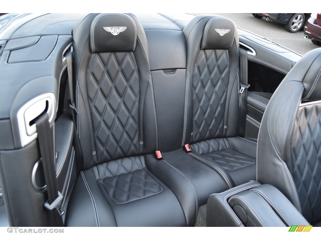 2014 Bentley Continental GTC Speed Rear Seat Photos