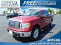 Red Candy Metallic 2010 Ford F150 XL SuperCab 4x4