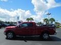 2010 Red Candy Metallic Ford F150 XL SuperCab 4x4  photo #2