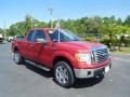 2010 Red Candy Metallic Ford F150 XL SuperCab 4x4  photo #10