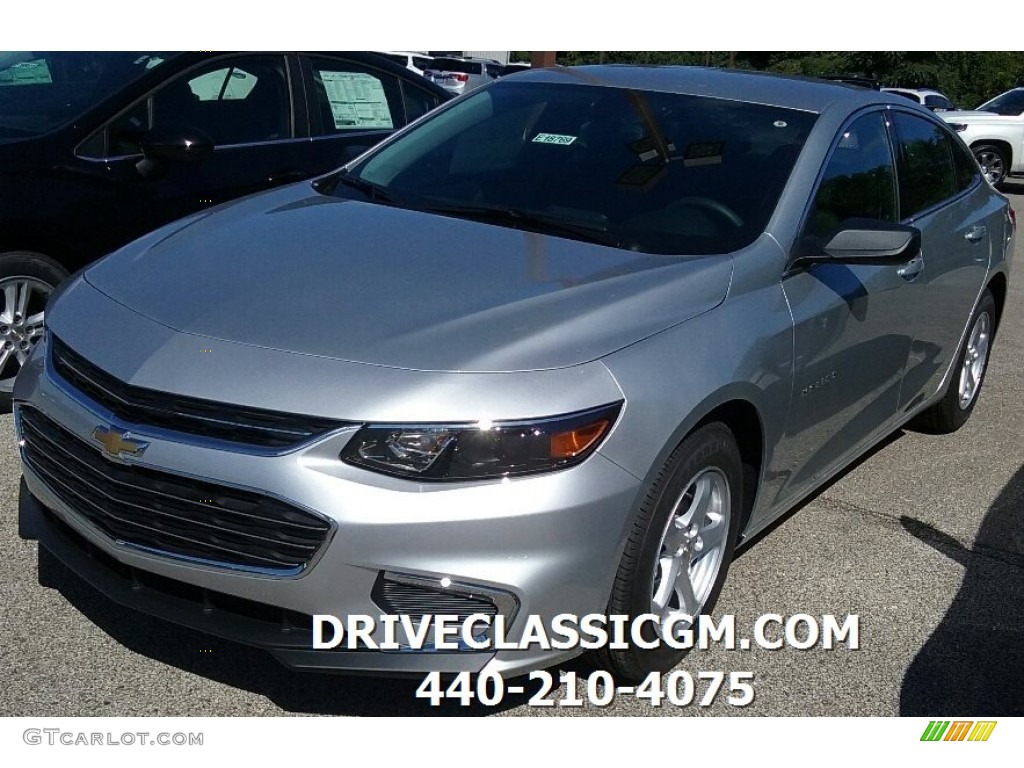 2016 Malibu LS - Silver Ice Metallic / Jet Black photo #1