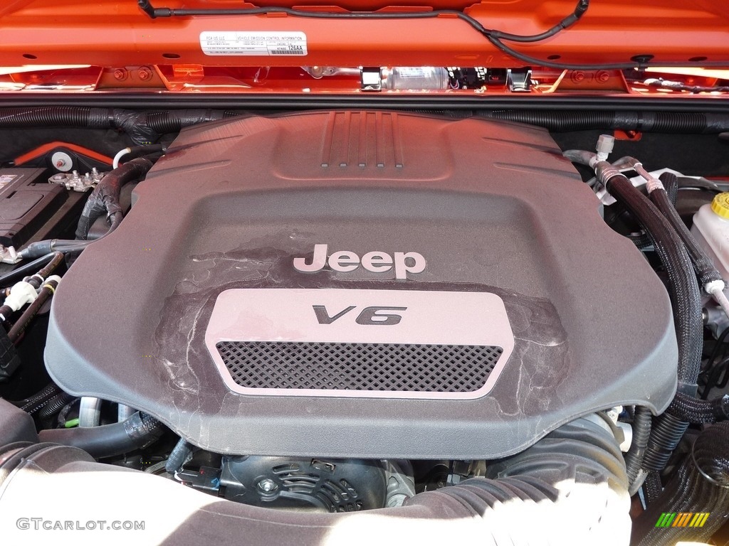 2015 Wrangler Sport 4x4 - Sunset Orange Pearl / Black photo #6