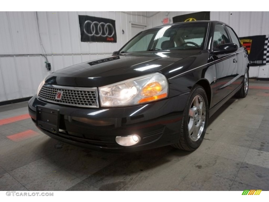 2003 L Series L300 Sedan - Black / Gray photo #3
