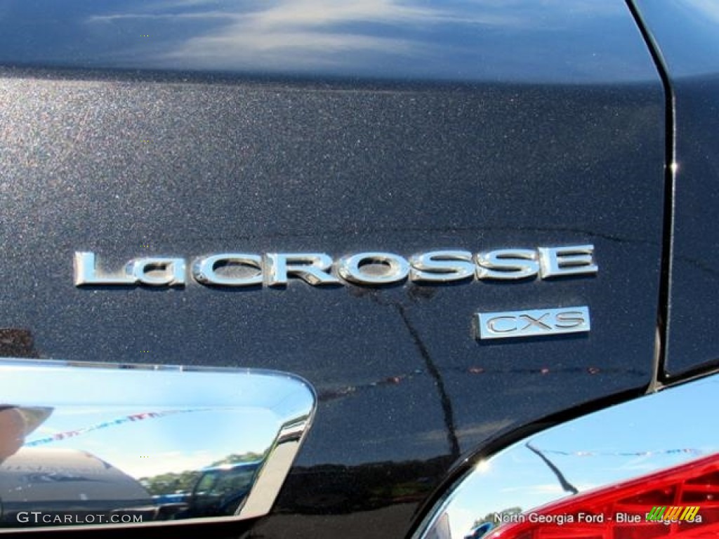 2011 LaCrosse CXS - Carbon Black Metallic / Ebony photo #38