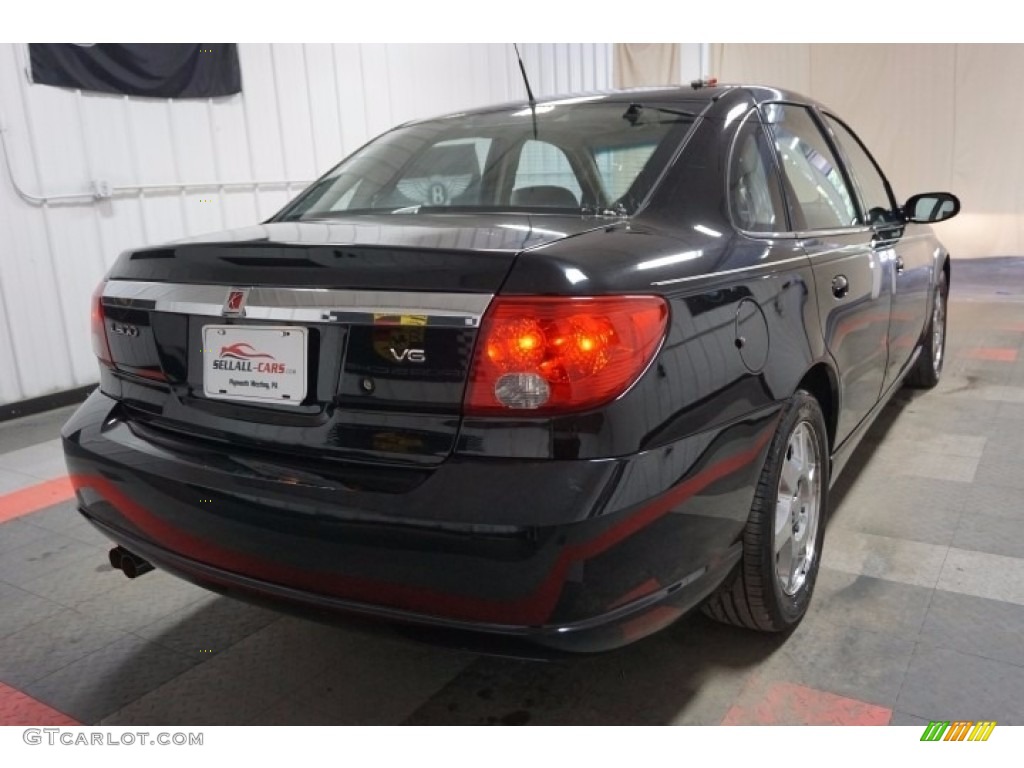2003 L Series L300 Sedan - Black / Gray photo #8