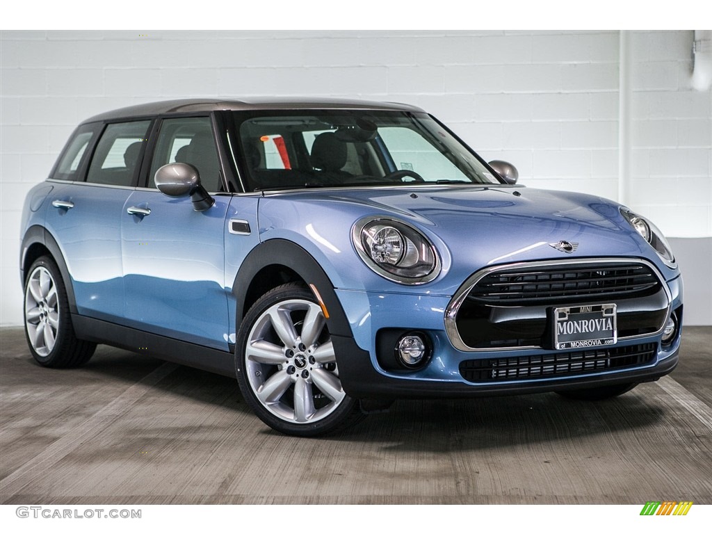 Digital Blue Metallic 2017 Mini Clubman Cooper Exterior Photo #115244443