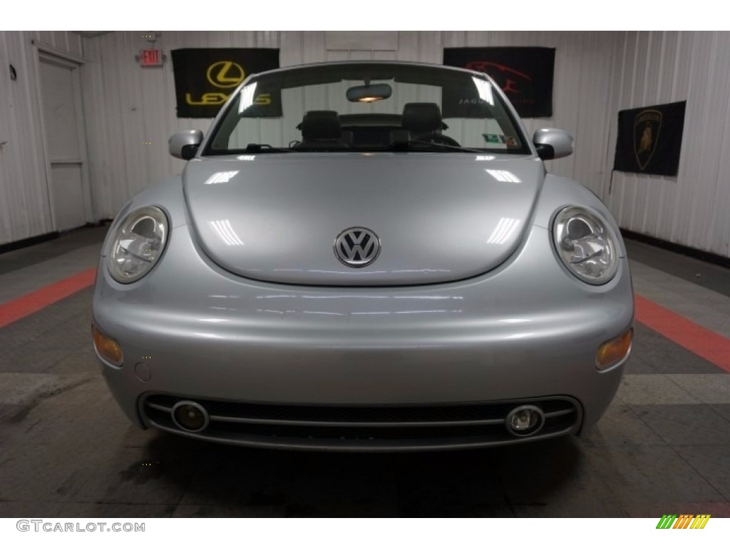2004 New Beetle GLS Convertible - Reflex Silver Metallic / Black photo #4
