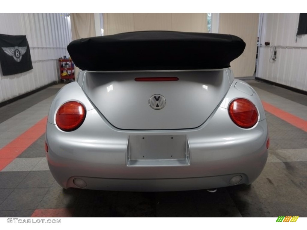 2004 New Beetle GLS Convertible - Reflex Silver Metallic / Black photo #9