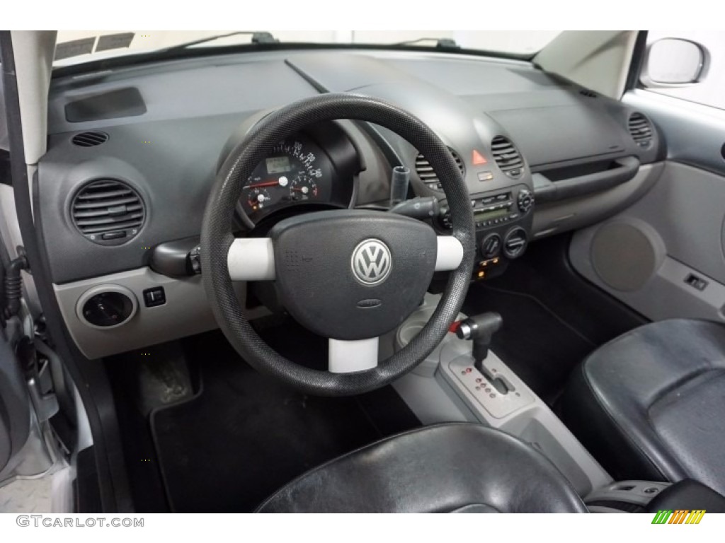 2004 New Beetle GLS Convertible - Reflex Silver Metallic / Black photo #23