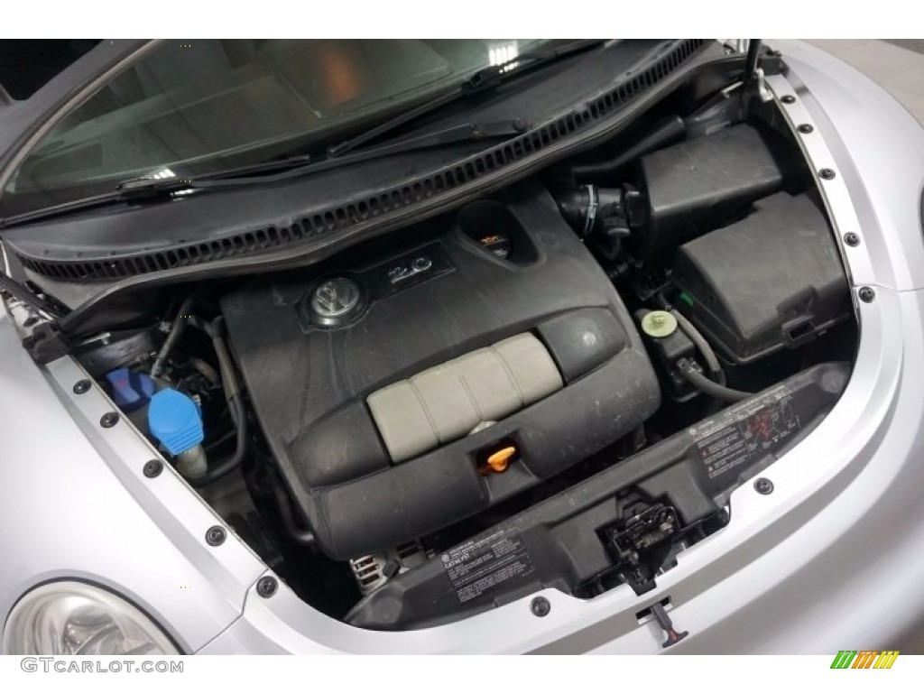 2004 New Beetle GLS Convertible - Reflex Silver Metallic / Black photo #38