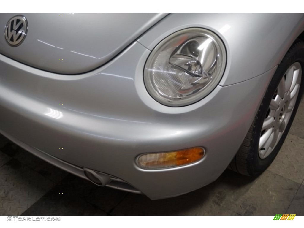 2004 New Beetle GLS Convertible - Reflex Silver Metallic / Black photo #40