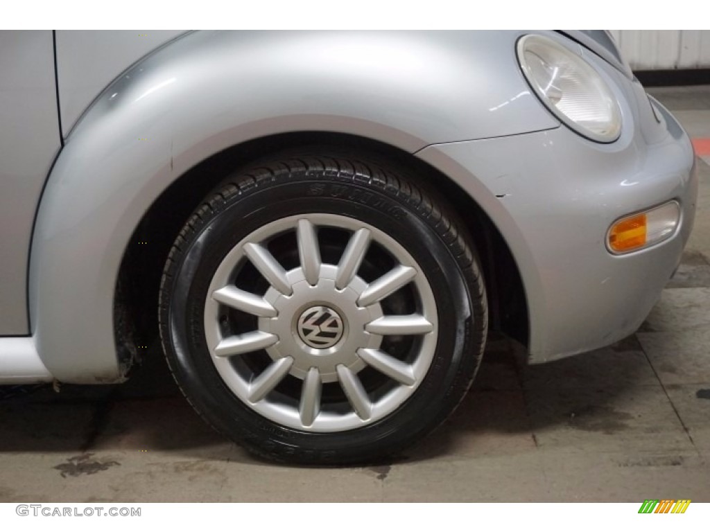 2004 New Beetle GLS Convertible - Reflex Silver Metallic / Black photo #45