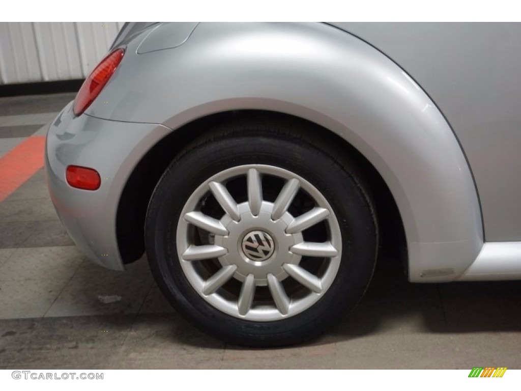 2004 New Beetle GLS Convertible - Reflex Silver Metallic / Black photo #51