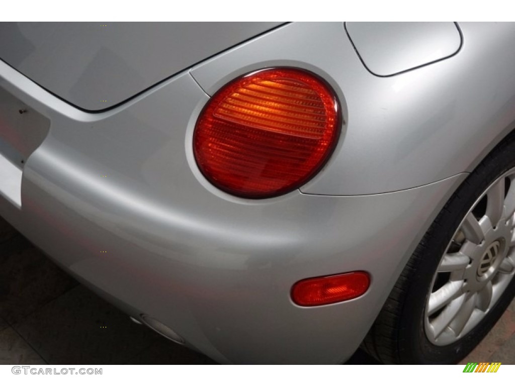 2004 New Beetle GLS Convertible - Reflex Silver Metallic / Black photo #53