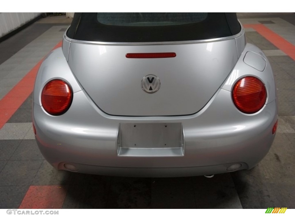2004 New Beetle GLS Convertible - Reflex Silver Metallic / Black photo #57