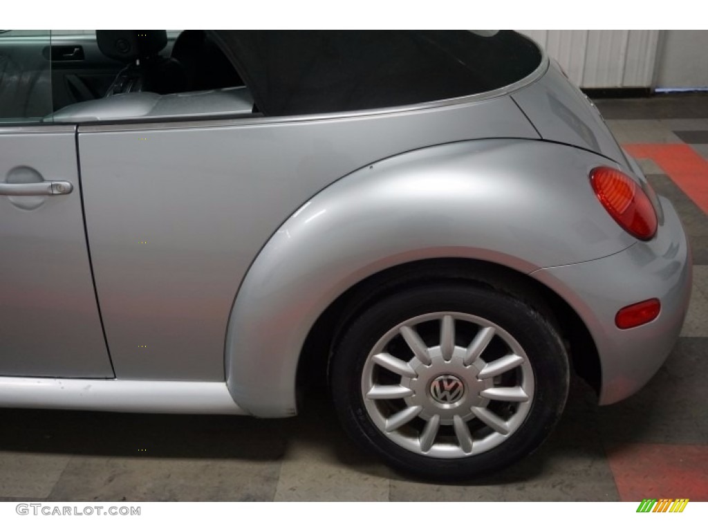2004 New Beetle GLS Convertible - Reflex Silver Metallic / Black photo #58