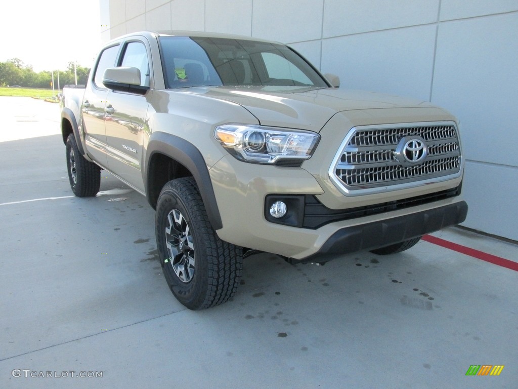 Quicksand 2017 Toyota Tacoma TRD Off Road Double Cab 4x4 Exterior Photo #115247920